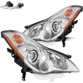 VehicleAid Headlights For 2008-2017 Infiniti EX35/EX37/QX50